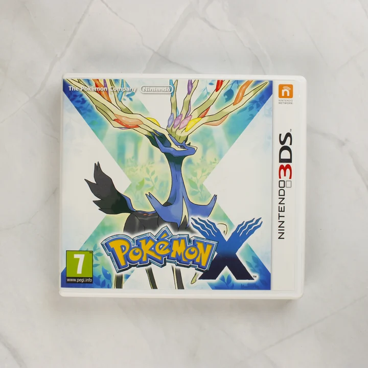 Pokémon X Nintendo 3DS játék tokjának előlapja