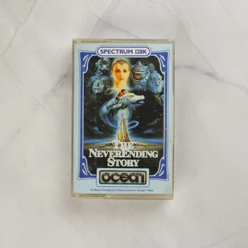 The NeverEnding Story ZX Spectrum 128K játék kazetta tokban
