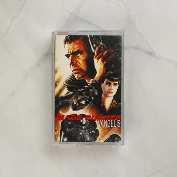Vangelis Blade Runner kazetta borítója a tokban