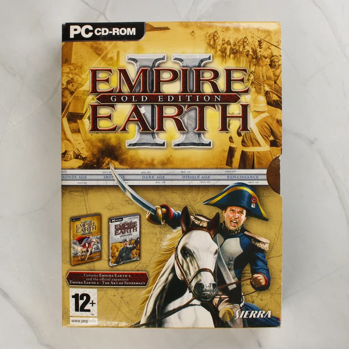 Empire Earth II Gold Edition PC játék külső kartondoboza