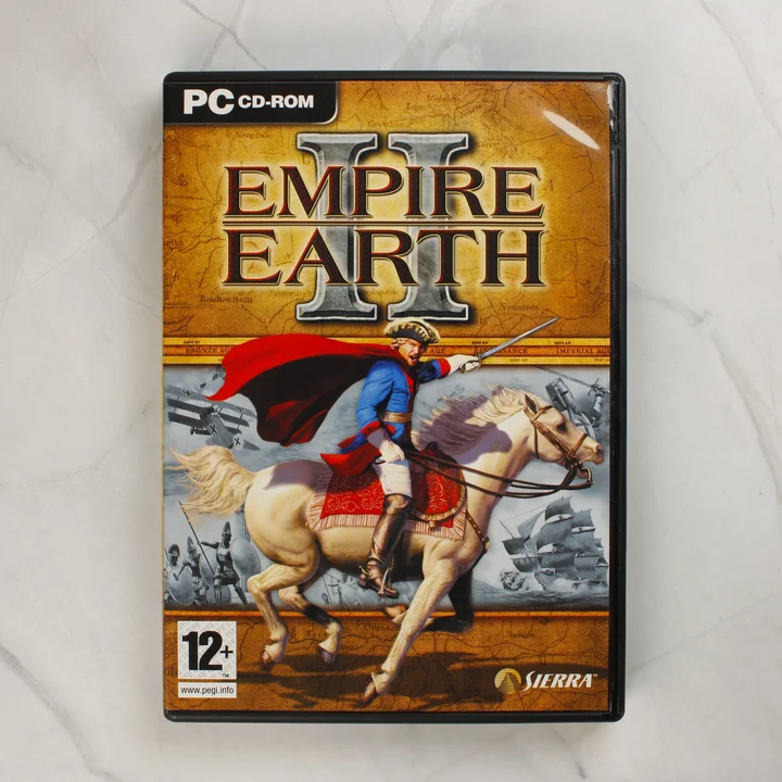 Empire Earth II alapjáték műanyag tokja
