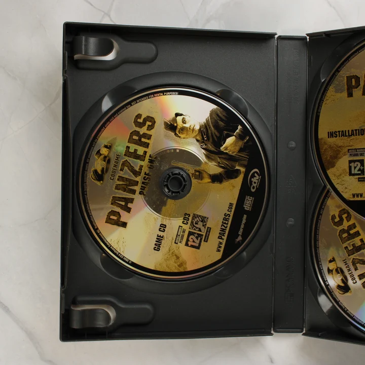 Codename: Panzers Phase One harmadik játék CD-je