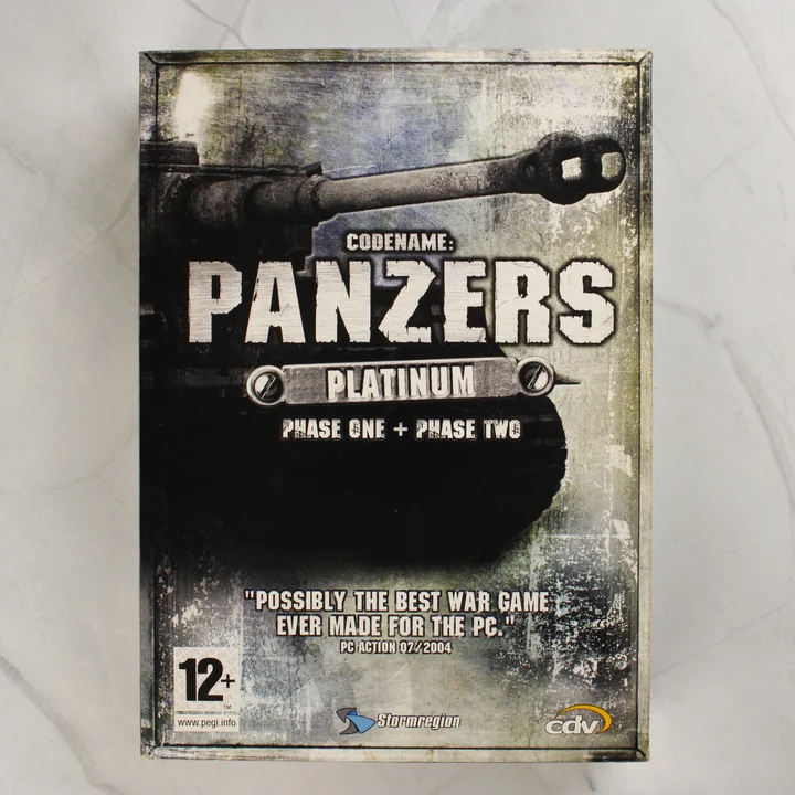 Codename: Panzers Platinum PC játék külső doboza