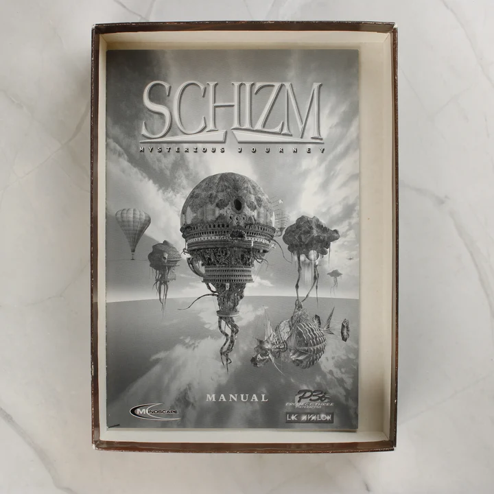 Schizm Mysterious Journey kézikönyv Schizm Mysterious Journey kézikönyv a dobozban