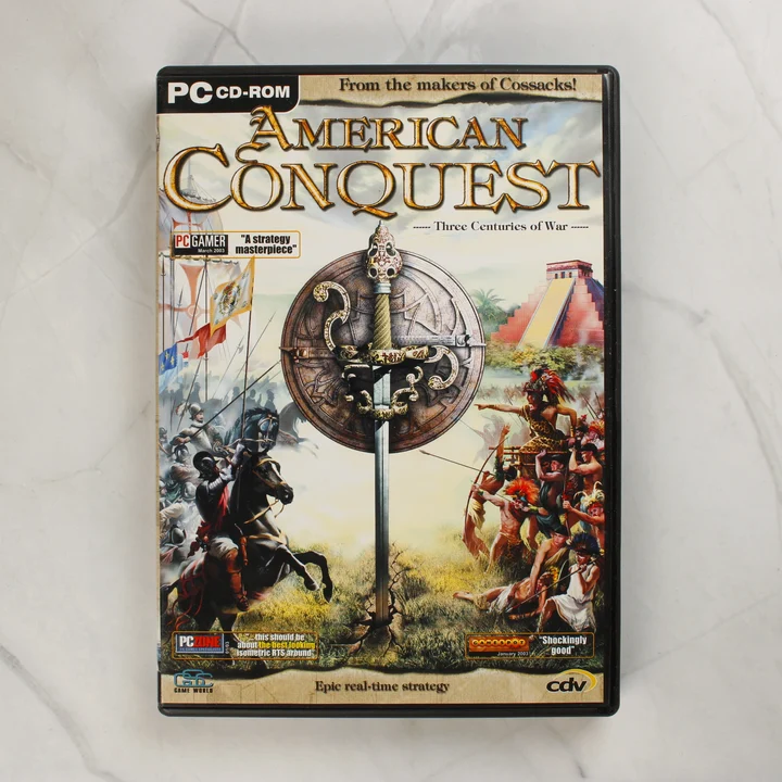American Conquest Three Centuries of War tok előlapja