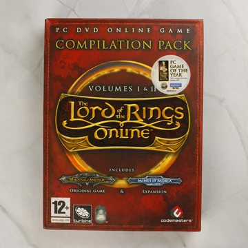 The Lord of the Rings Online Compilation Pack PC játék dobozának előlapja