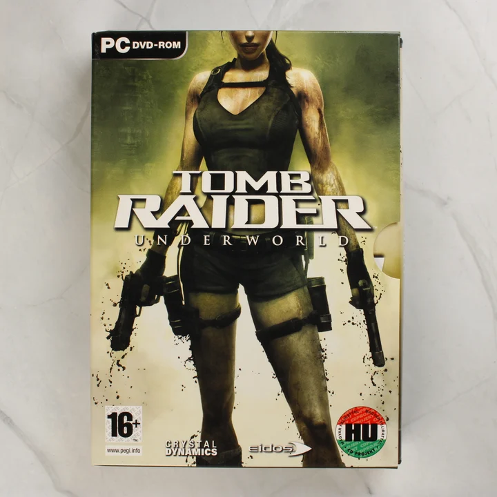 Tomb Raider Underworld PC játék kartonborítója