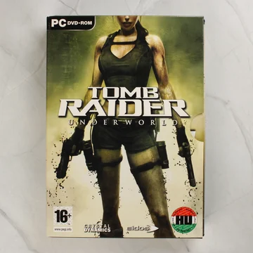 Tomb Raider Underworld PC játék kartonborítója