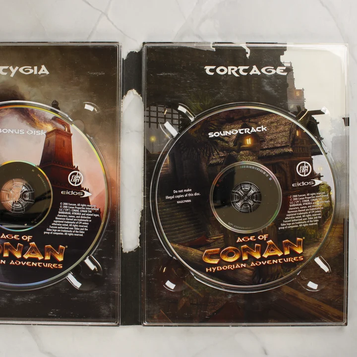 Age of Conan bónusz lemez és soundtrack CD