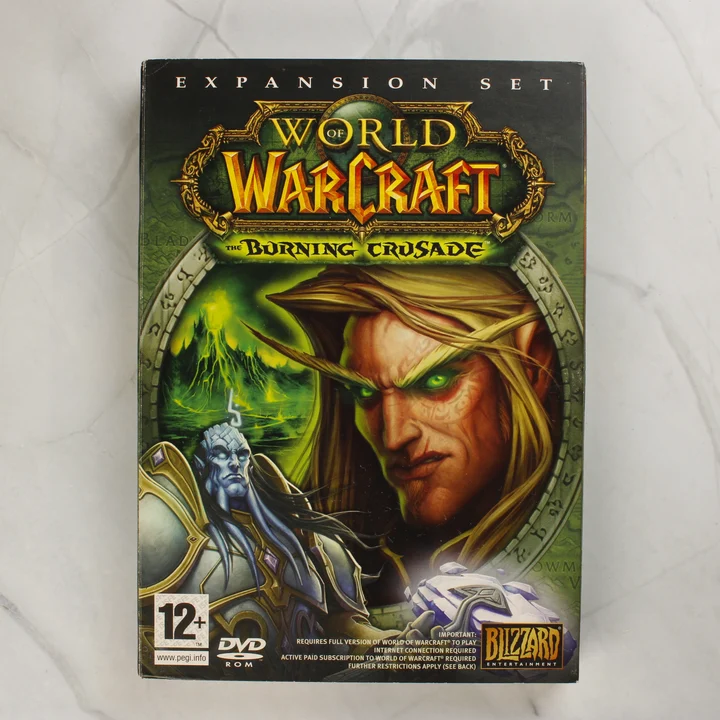 A World of Warcraft: The Burning Crusade kiegészítő dobozának előlapja
