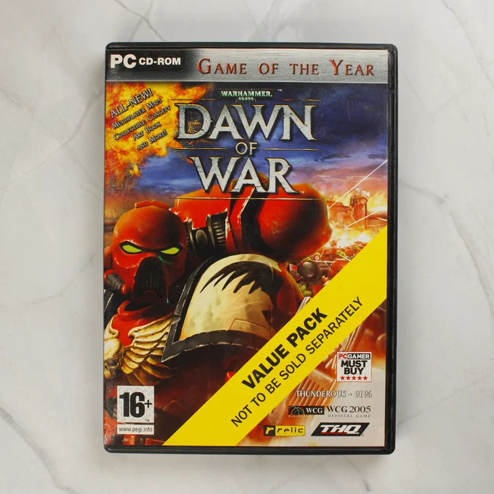 Warhammer 40,000 Dawn of War PC játék tokja