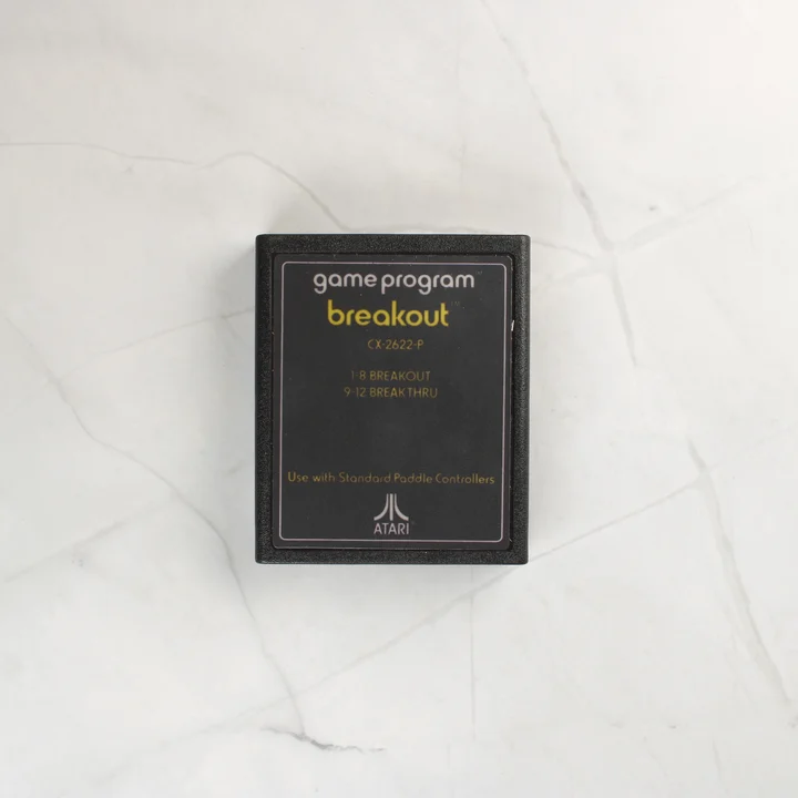 Atari 2600 Breakout játék cartridge