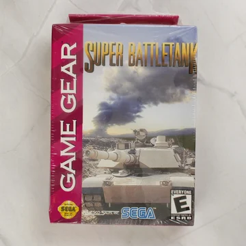 Super Battletank Sega Game Gear játék dobozának előlapja
