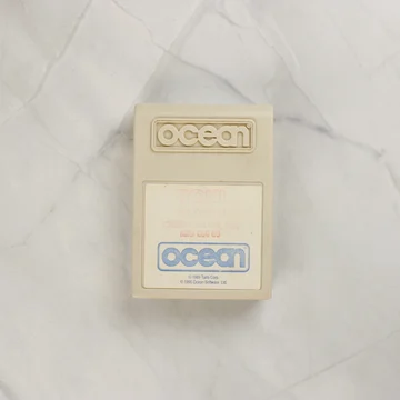 Toki videójáték cartridge Commodore 64-hez elölnézetből
