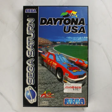 Daytona USA Sega Saturn játék tokja elölről