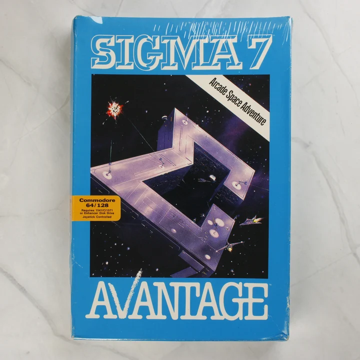 Sigma 7 Commodore 64 videójáték dobozának előlapja