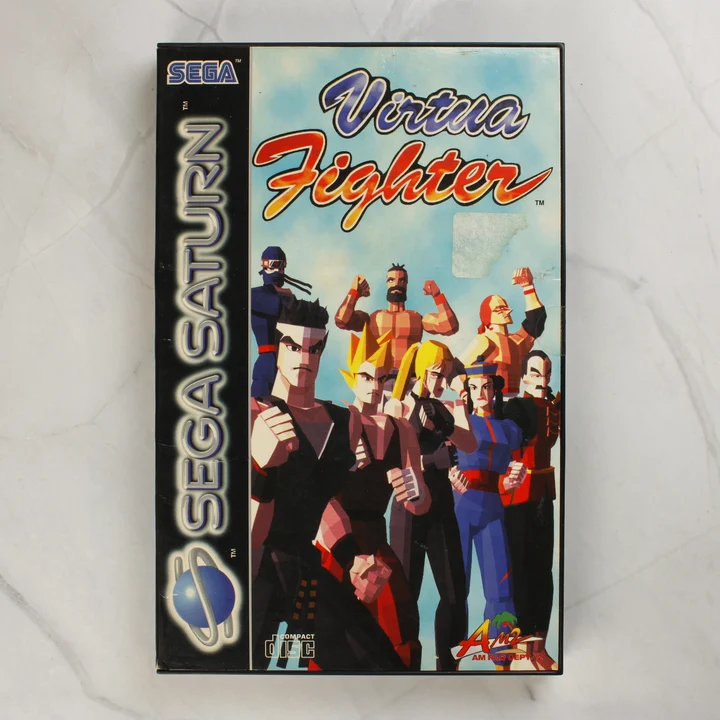 Virtua Fighter Sega Saturn játék előlapja