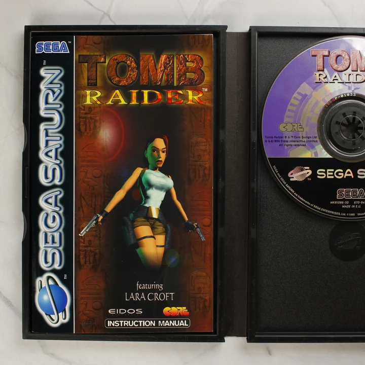 Tomb Raider Sega Saturn használati útmutató