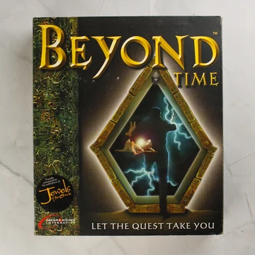 Beyond Time PC játék nagy dobozának előlapja
