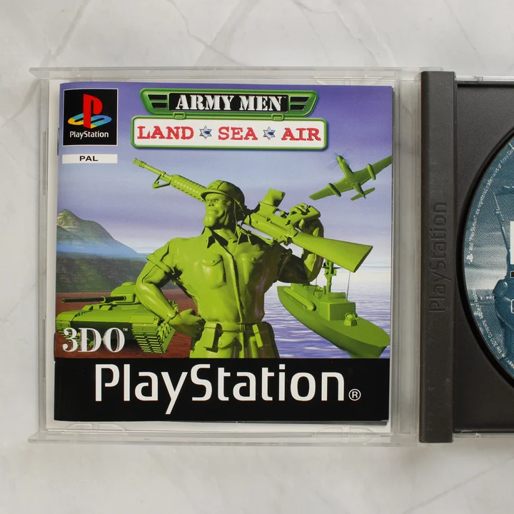 Army Men: Land, Sea, Air PlayStation kézikönyv