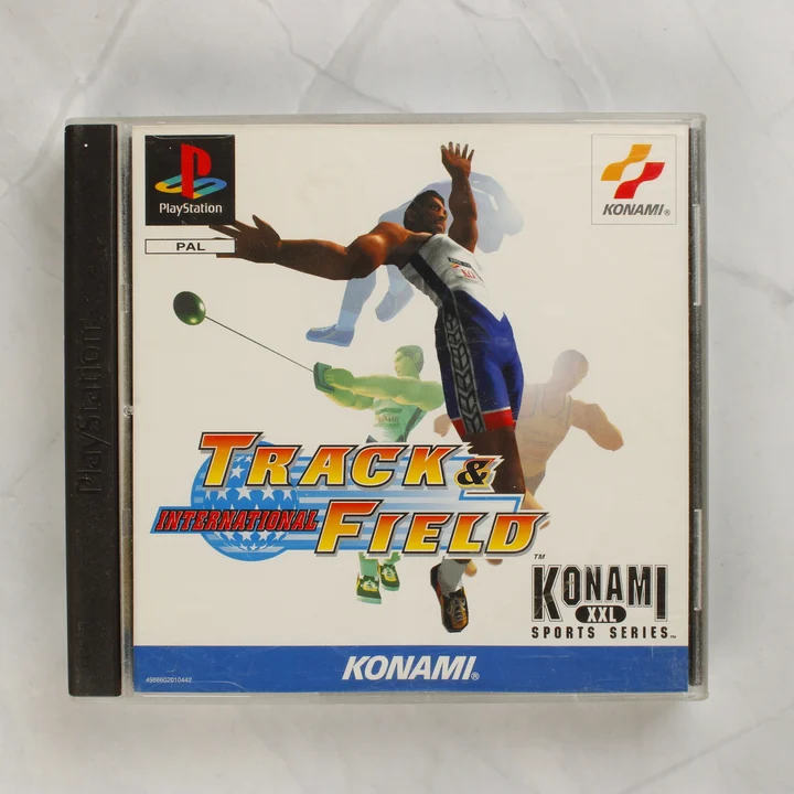 International Track & Field PlayStation játék előlapja