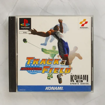 International Track & Field PlayStation játék előlapja
