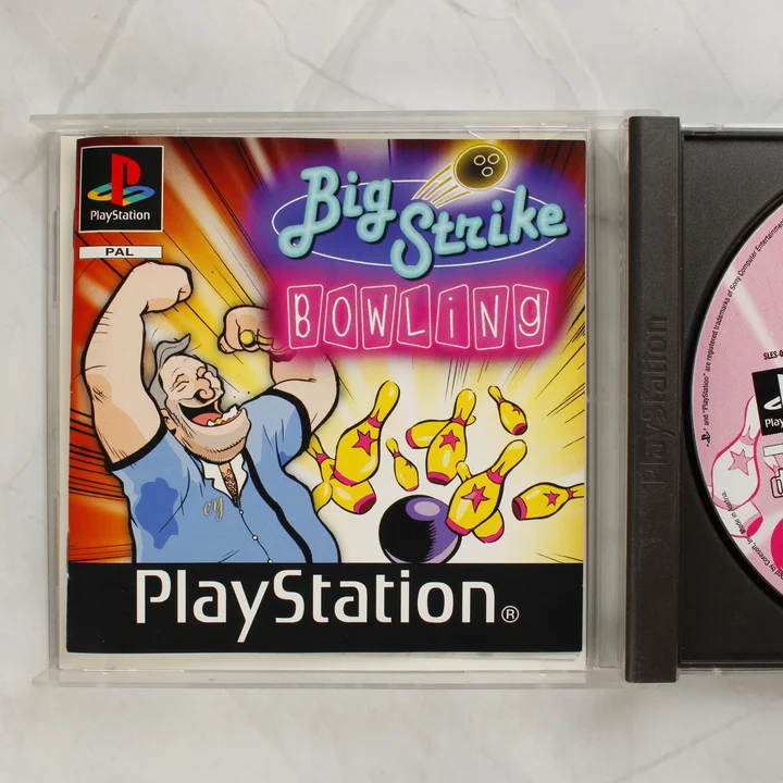 Big Strike Bowling PlayStation játék borítófüzete