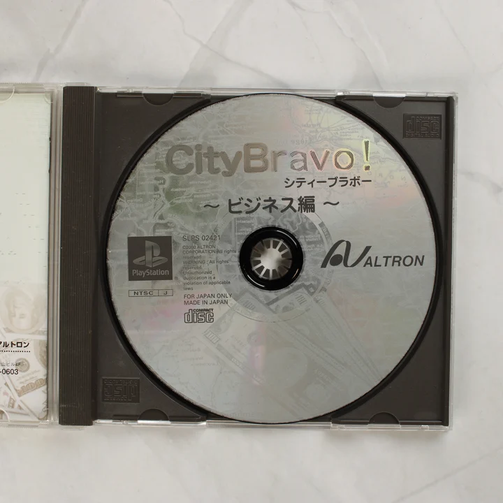 CityBravo! PlayStation játéklemez a tokban