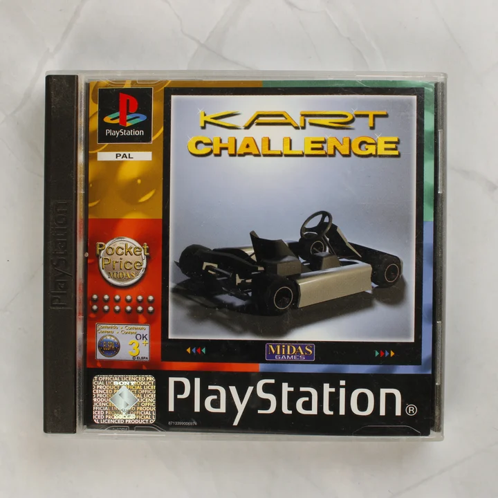 Kart Challenge PlayStation játék tokja elölről