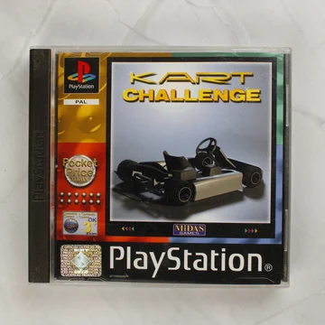 Kart Challenge PlayStation játék tokja elölről