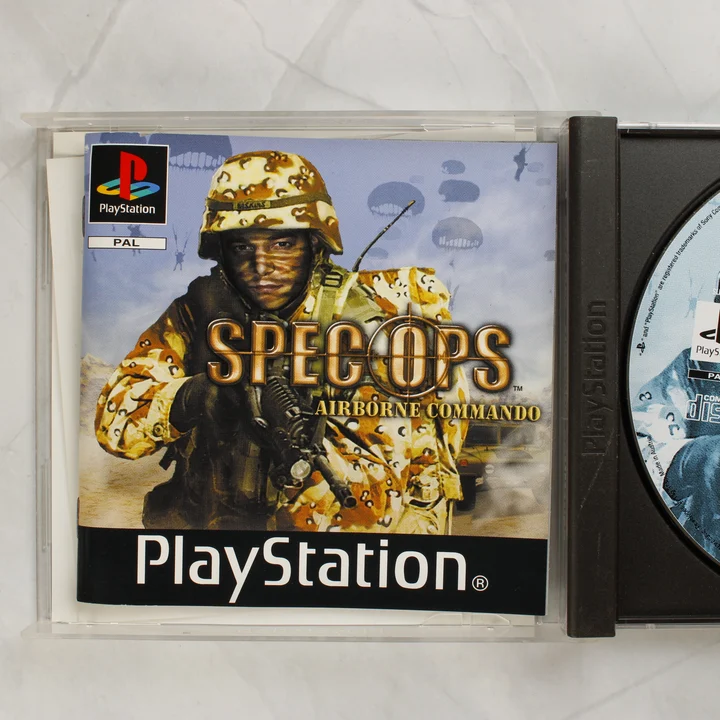 Spec Ops: Airborne Commando PlayStation játék kézikönyve
