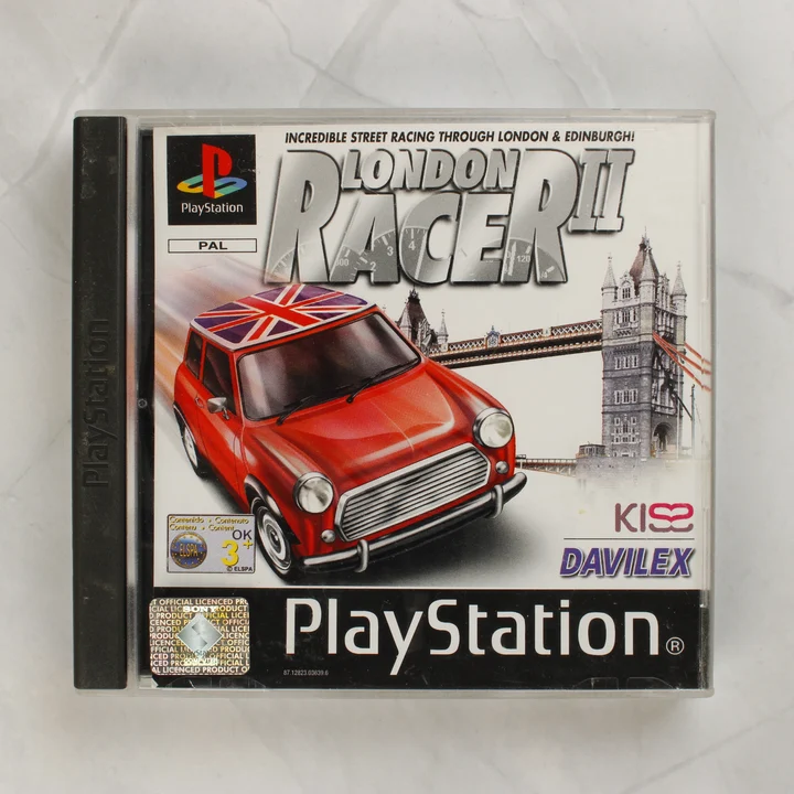 London Racer II PS1 borító London Racer II PlayStation játék tokja elölről