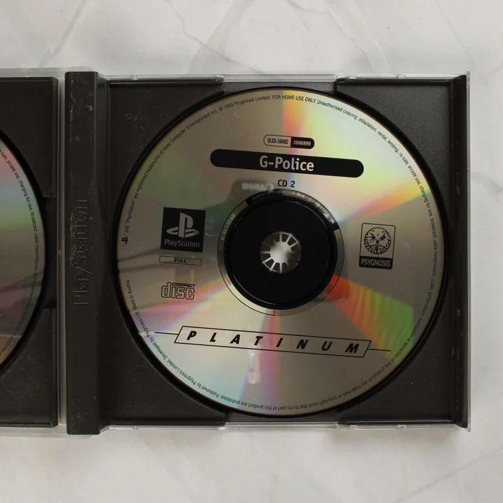 G-Police CD 2 G-Police PlayStation Platinum 2-es lemez