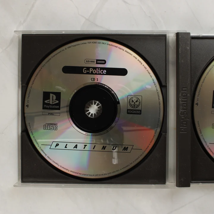 G-Police CD 1 G-Police PlayStation Platinum 1-es lemez
