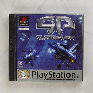 G-Police PlayStation Platinum videójáték tok előlapja