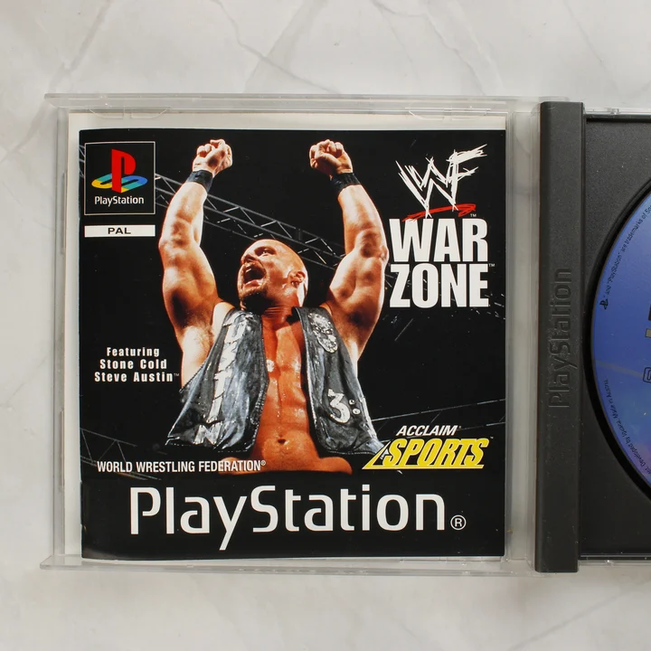 WWF War Zone PlayStation játék útmutató füzet