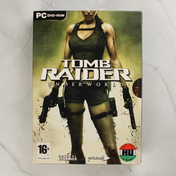 Tomb Raider Underworld PC játék dobozának eleje