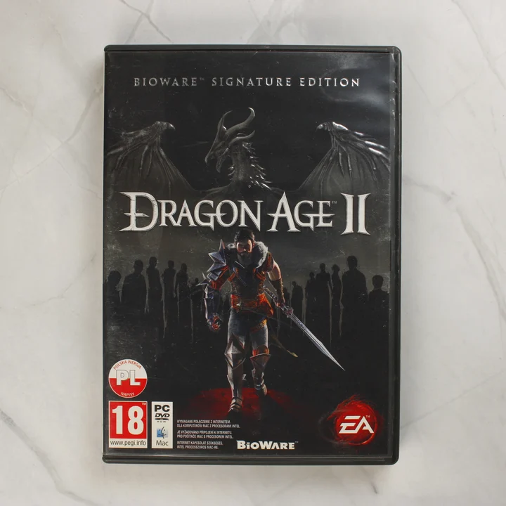 Dragon Age II BioWare Signature Edition videójáték tokjának előlapja