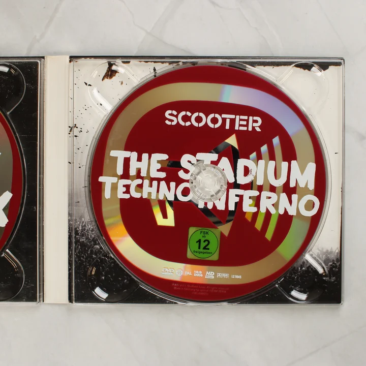 Scooter The Stadium Techno Inferno DVD lemez