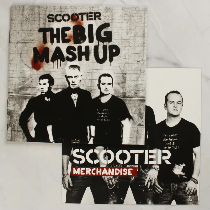 Scooter album mellékletek és füzet
