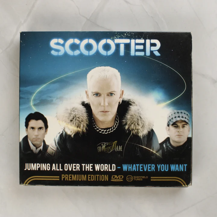 Scooter Jumping All Over The World Premium Edition album borítója