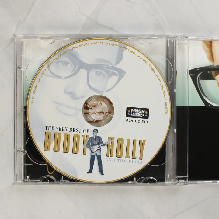Buddy Holly The Very Best Of CD lemez a tokban
