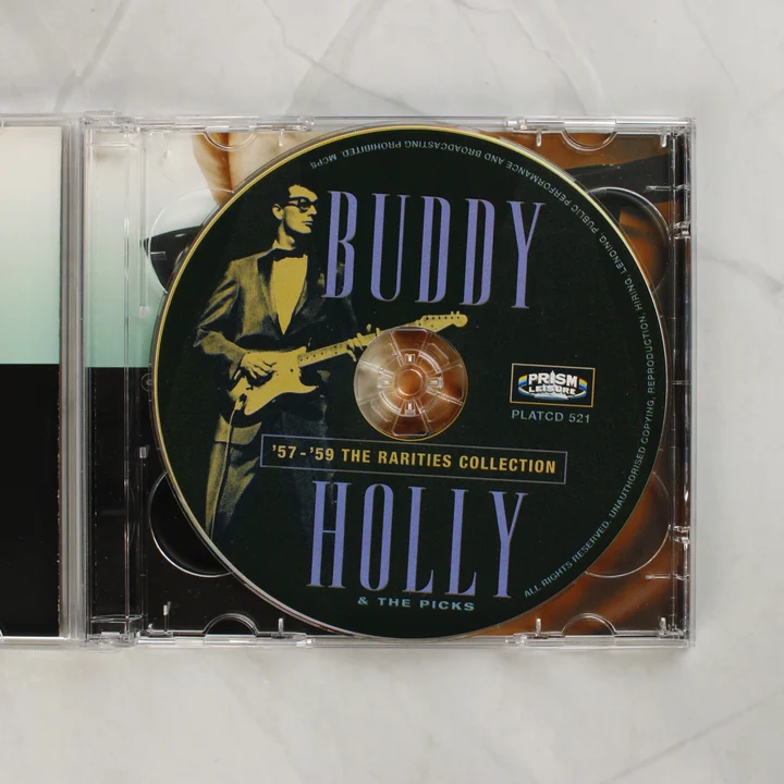 Buddy Holly The Rarities Collection CD lemez a tokban