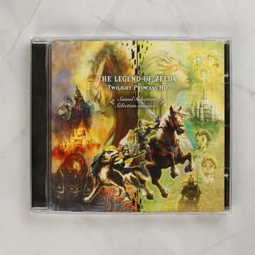 The Legend of Zelda: Twilight Princess HD Sound Selection CD előlapja