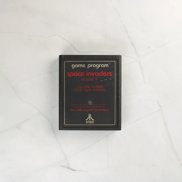 Space Invaders Atari 2600 játék cartridge