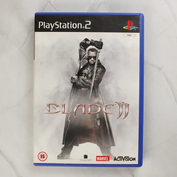 Blade II PlayStation 2 játék előlapi borítója