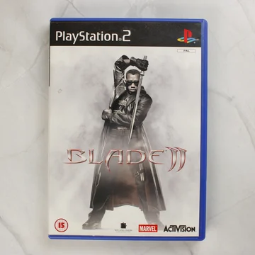 Blade II PlayStation 2 játék előlapi borítója