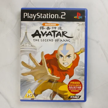 Avatar The Legend of Aang PlayStation 2 játék borítója