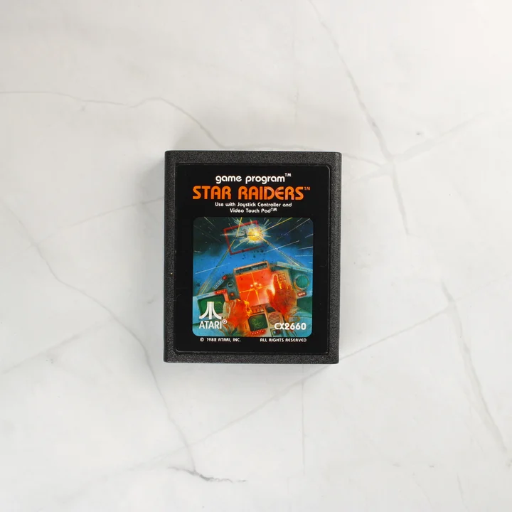 Star Raiders Atari 2600 játék cartridge