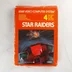 Atari 2600 Star Raiders videójáték dobozának előlapja
